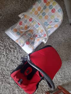 Baby Bouncer+Carry Cot+Travel Cot