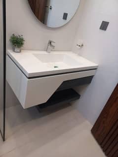 Corian vanities