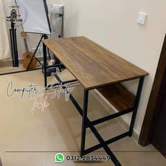 Computer Table | Study Table with Bookshelf | Office Desk