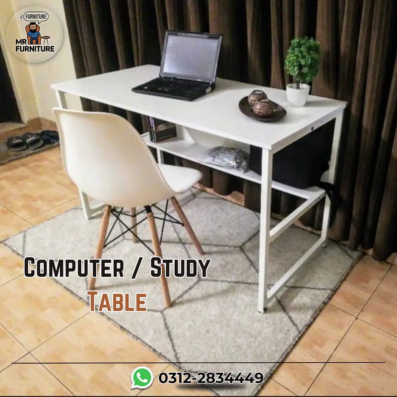 Office Desk | Computer Table | Study Table with Bookshelf 2