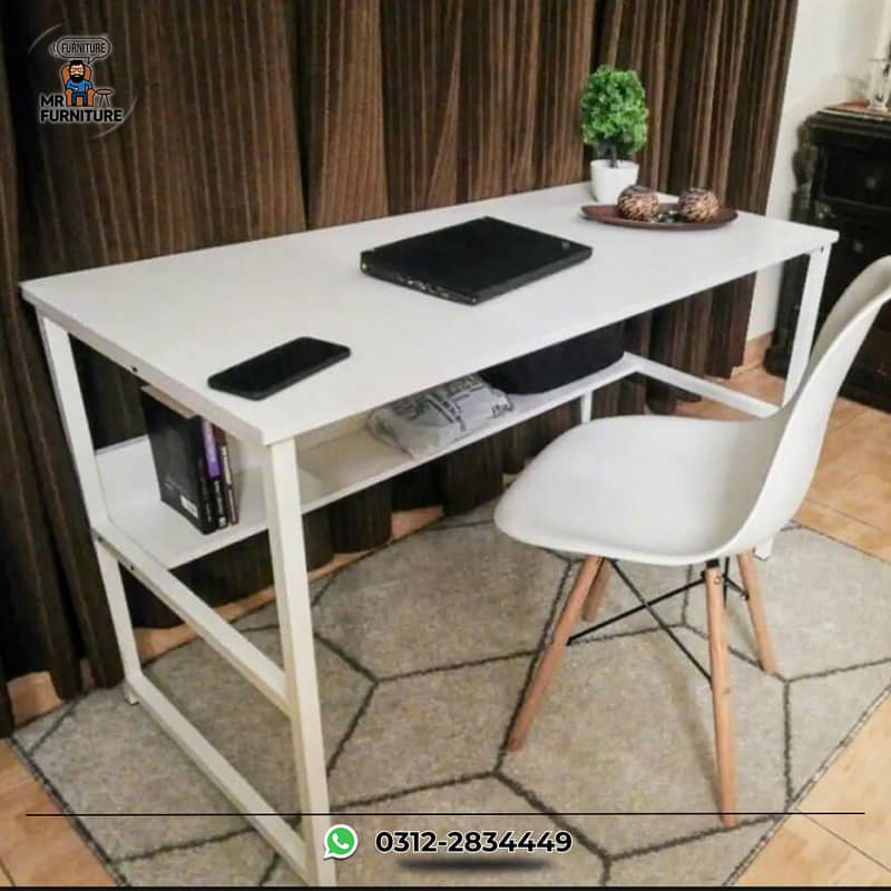 Office Desk | Computer Table | Study Table with Bookshelf 3