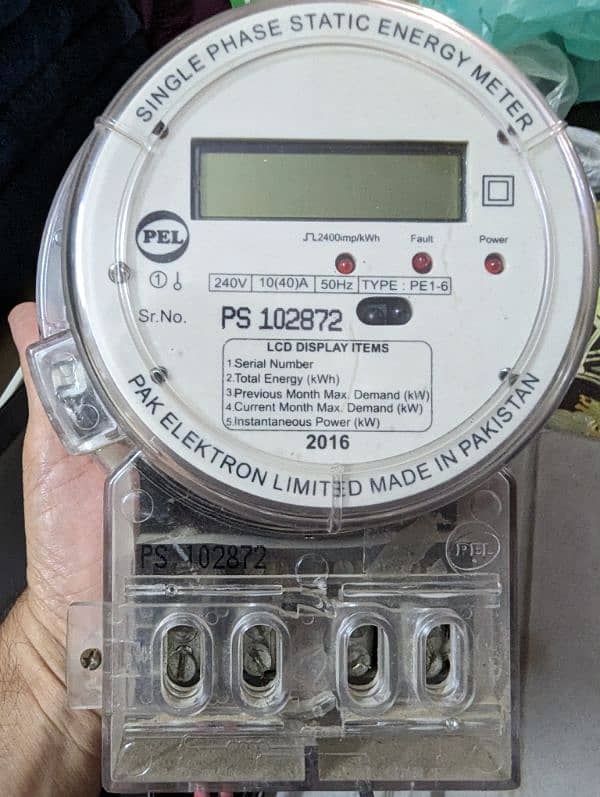 Electric Sub Meter 1