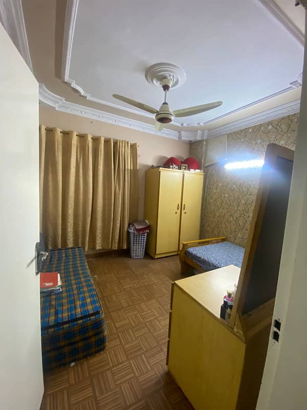 Well Maintained West Open Flat On Excellent Location For Sale at Gulshan e Iqbal Block 11 8