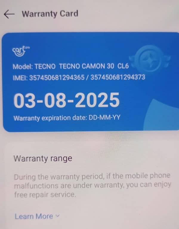 Tecno Camon 30 4G LOEWE 3