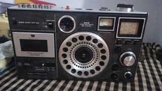 National Panasonic 4 Band Radio Tape Recorder 5410