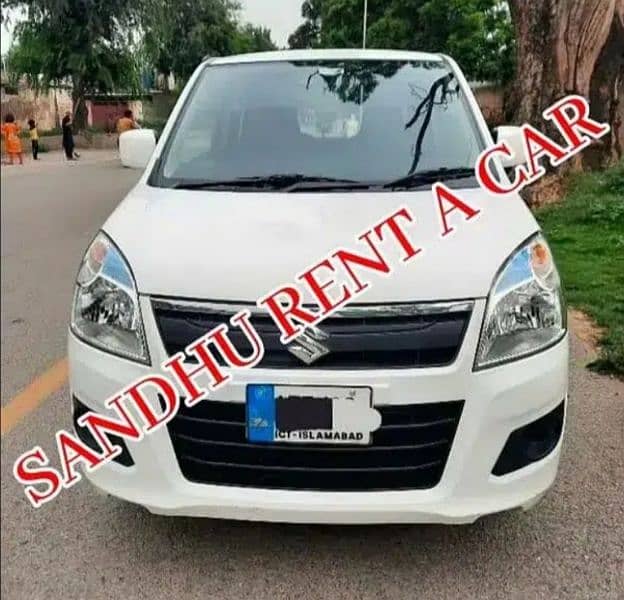 Rent a car Lahore Suzuki Wagon R Alto Toyota Corolla Honda Civic Prado 0