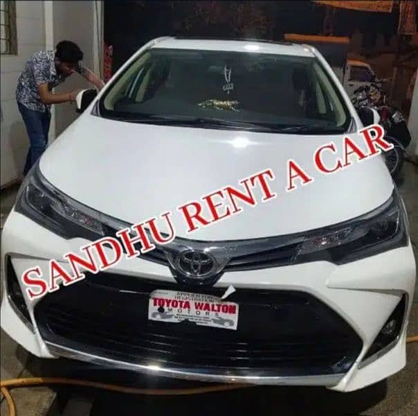 Rent a car Lahore Suzuki Wagon R Alto Toyota Corolla Honda Civic Prado 1