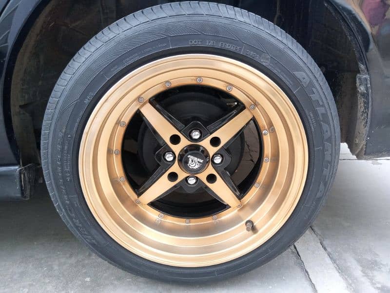 alloy rims 15" 4