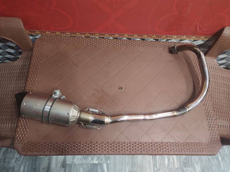 SC Project Exhaust YBR Bend Pipe 5