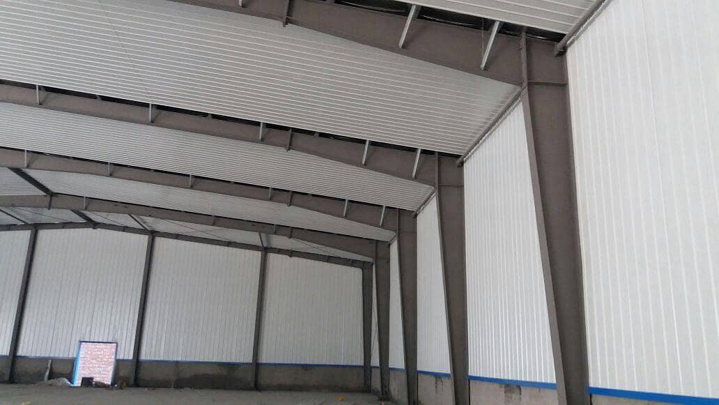 Dairy farm parking sheds big steel structure tensile shed industrial 8