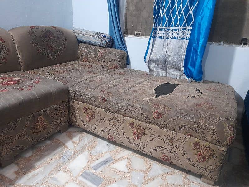 6 Seater sofa L shap 1