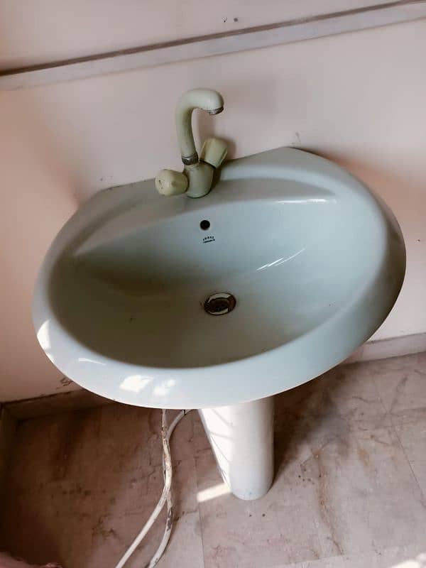 Sea form colour basin in perfect condition 4