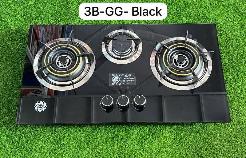 3 burner glass hob 2