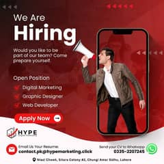 *Job Openings: Graphic Designer & Web Developer* 0