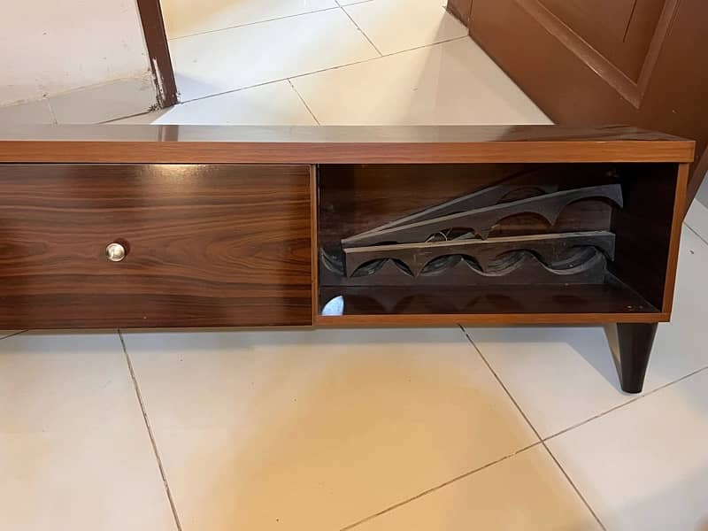 TV console for sale| New| pure wooden 3