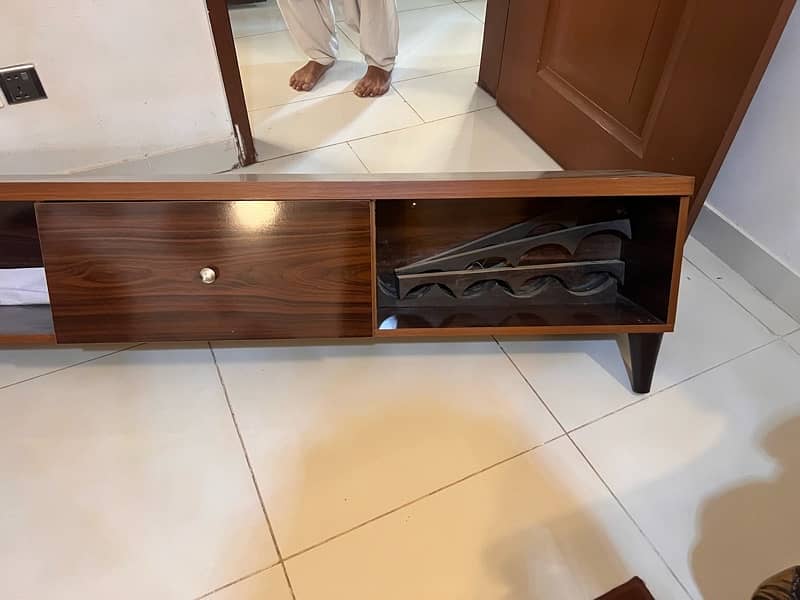 TV console for sale| New| pure wooden 4