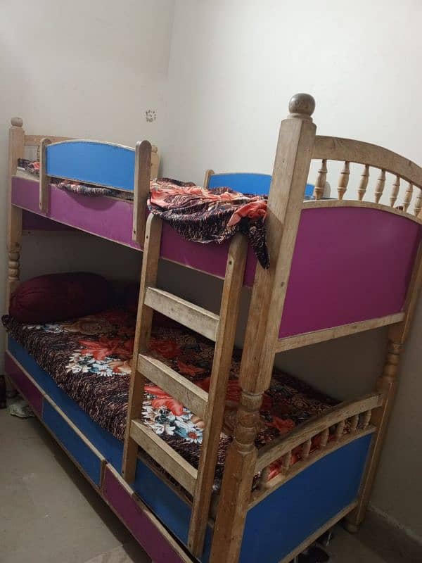 children bunk bed with mattresses are reasonably priced 43,000 1