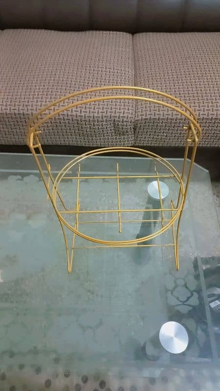 Tea Cups Stand  in metal made 0