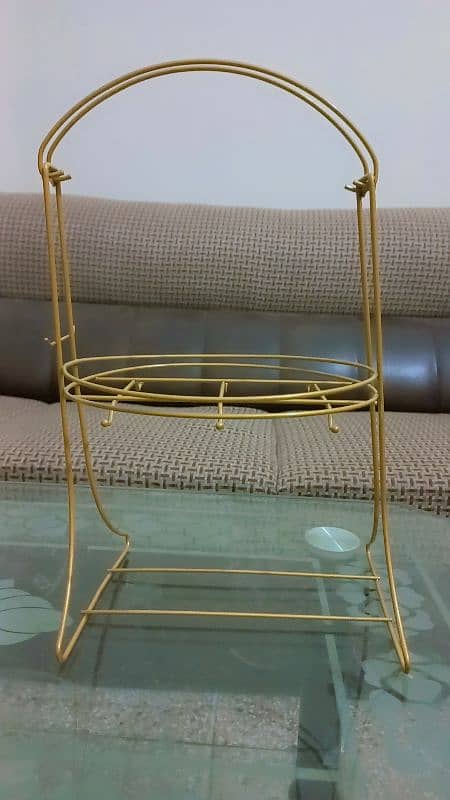 Tea Cups Stand  in metal made 1