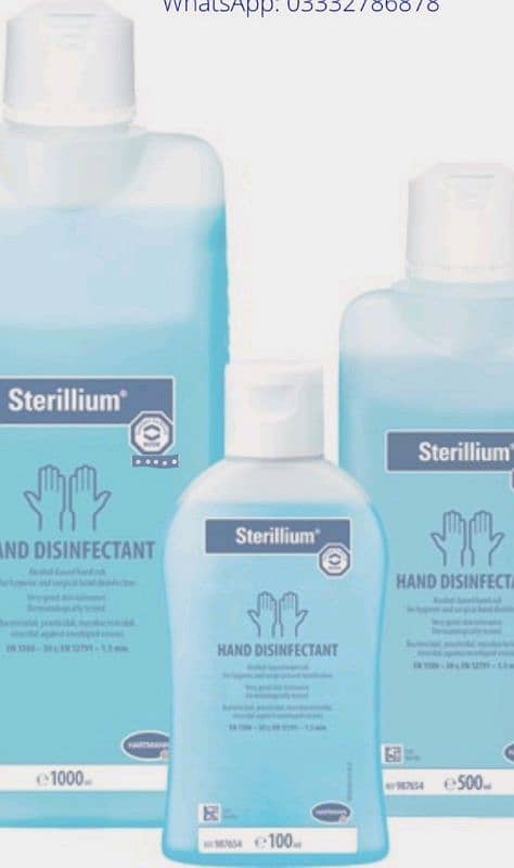 Sterillium Hand Disinfectant/ Sanitizer 500 ML & 100 ML 0