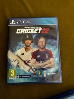 CRICKET 22 Ps4 / RDR2