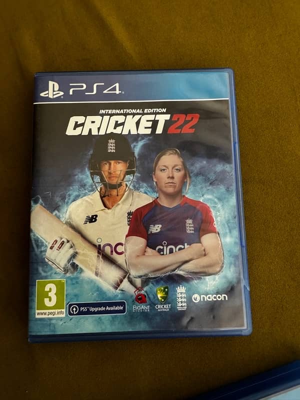 CRICKET 22 Ps4 0