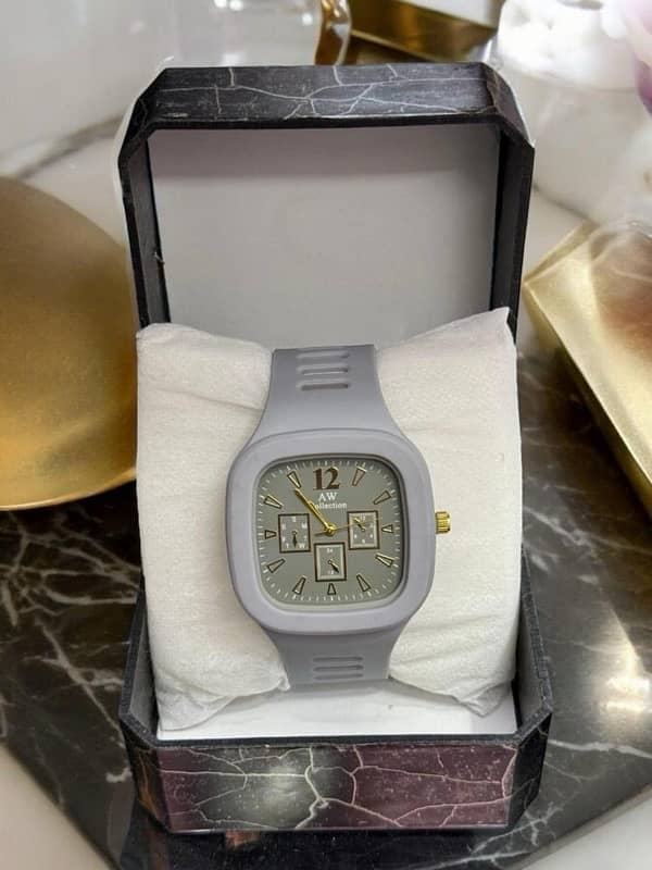 Square Dial Watch for Men 1