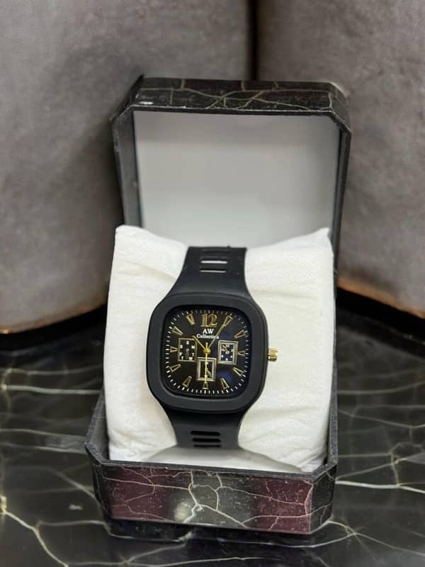 Square Dial Watch for Men 2