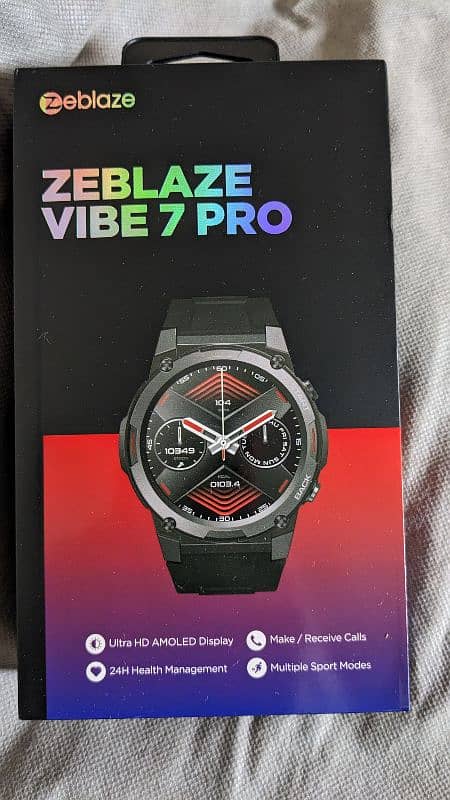 Zeblaze Vibe 7 Pro Smart Watch 1.43” AMOLED Display Bluetooth Call 0