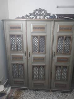 Wooden Wardrobe 3 doors used for sale