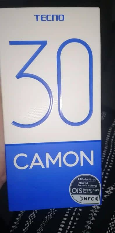 tecno camon 30 with box 1