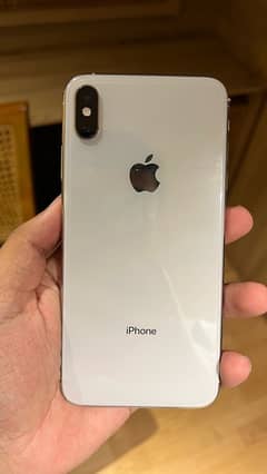 Iphone Xs max White PTA approved 64GB