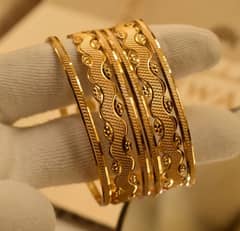 Gold Plated Bangles select of your choice and buy now cash on delivery