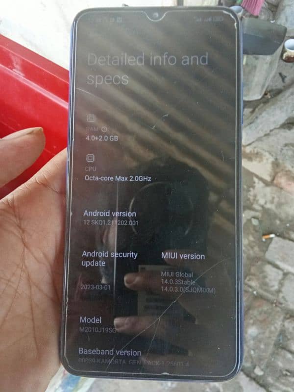 Redmi 9t mobile hai 4+2/128 hai 0