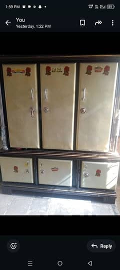 3 Door Full Size Safe Almaari