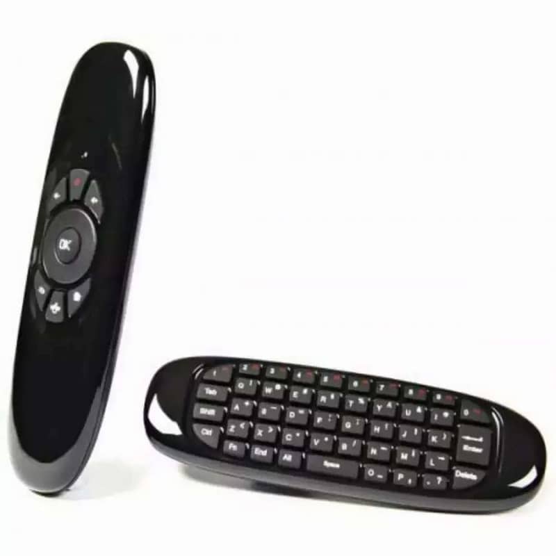 Air Remote Mouse C120 Keyboard RECHARGEABLE Motion Sensing LED TV PC 2