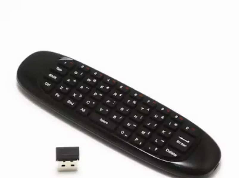 Air Remote Mouse C120 Keyboard RECHARGEABLE Motion Sensing LED TV PC 4