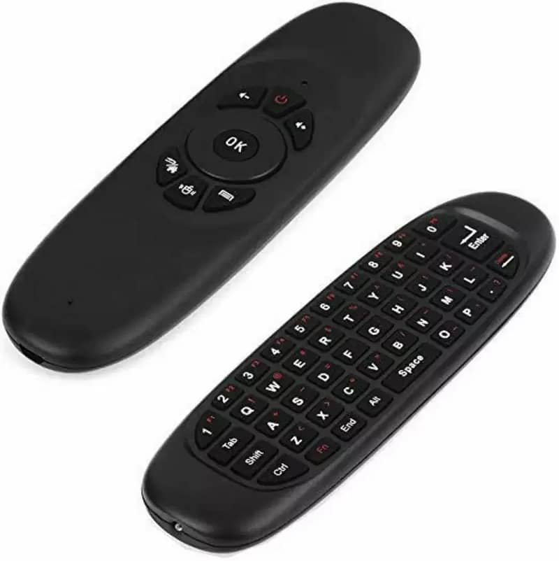 Air Remote Mouse C120 Keyboard RECHARGEABLE Motion Sensing LED TV PC 12