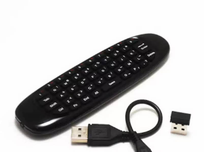 Air Remote Mouse C120 Keyboard RECHARGEABLE Motion Sensing LED TV PC 14