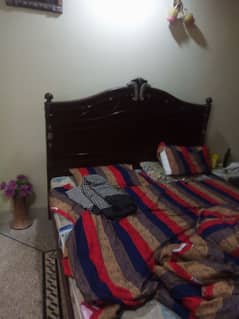 double bed for sale in good condition. king size