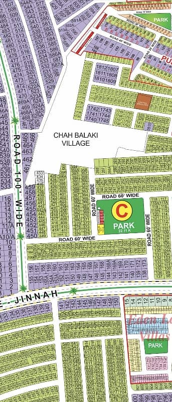 Ready To sale A Residential Plot 1 Kanal In LDA Avenue - Block C Lahore 0