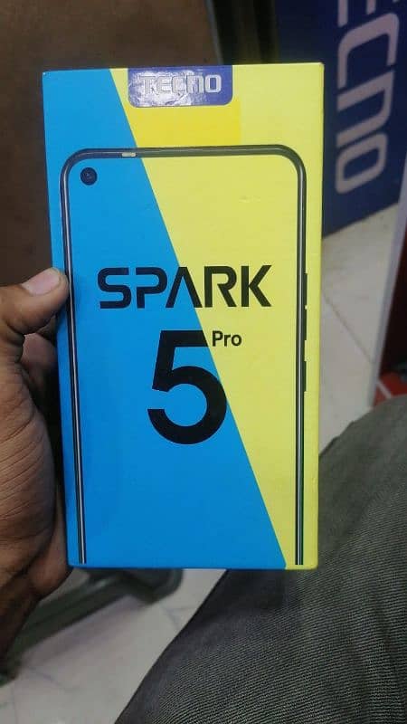 Tecno spark 5 pro With box 2