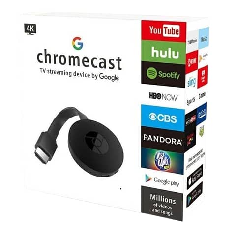 Chromecast 4k Mobile PC Screen Mirroring Dongle Chrome Cast Brand New 1