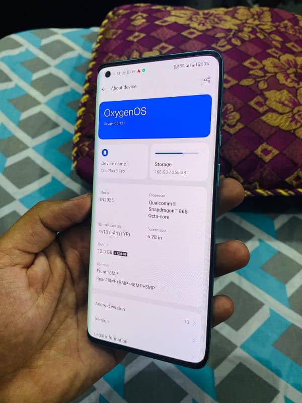 Oneplus 8 pro 12/256 5
