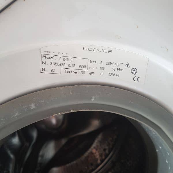 washer & dryer import from dubai very good condition 0