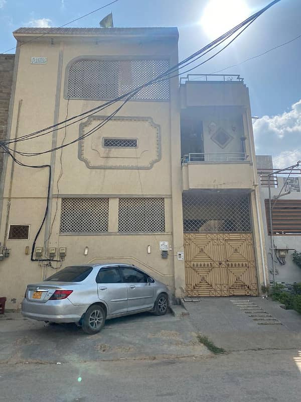 Maintained House Ground Plus 2 200 Sq. Y For Sale At Prime Location Of Gulshan e Maymar Sector X5 47