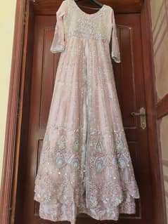 Walima maxi bridal with free jewellery set