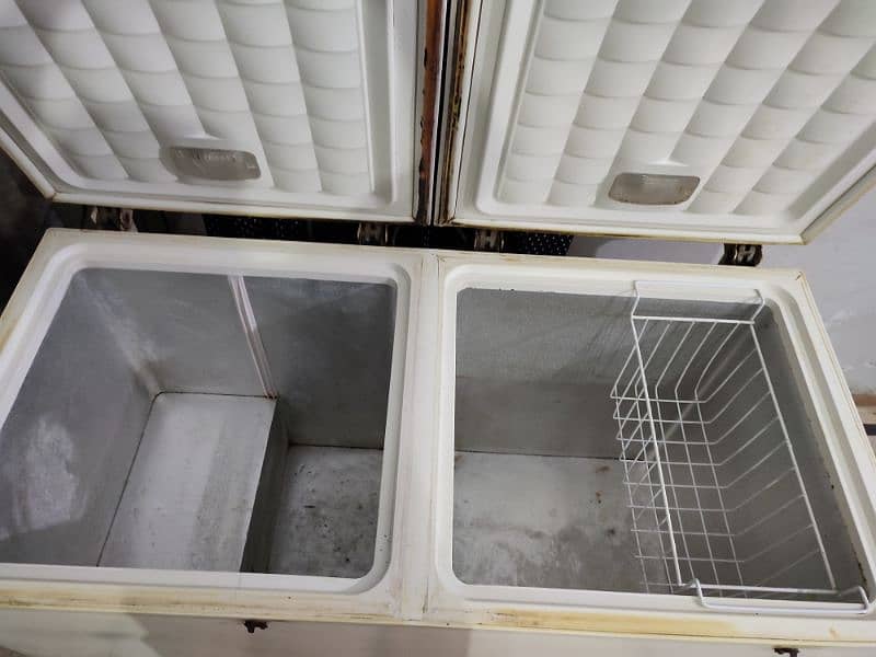 Double door freezer 6