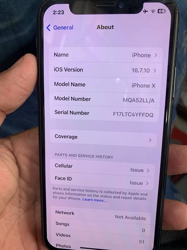 iphone x non pta 64gb 3