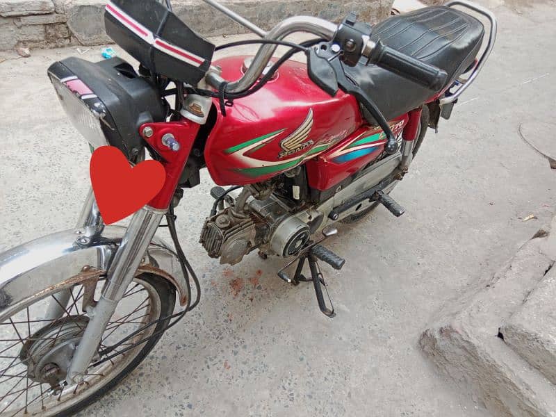 Honda cd 70 20016 model 1